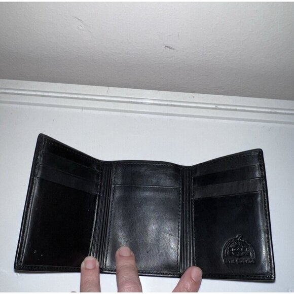 DOPP Trifold Black Leather Wallet - Picture 2 of 12